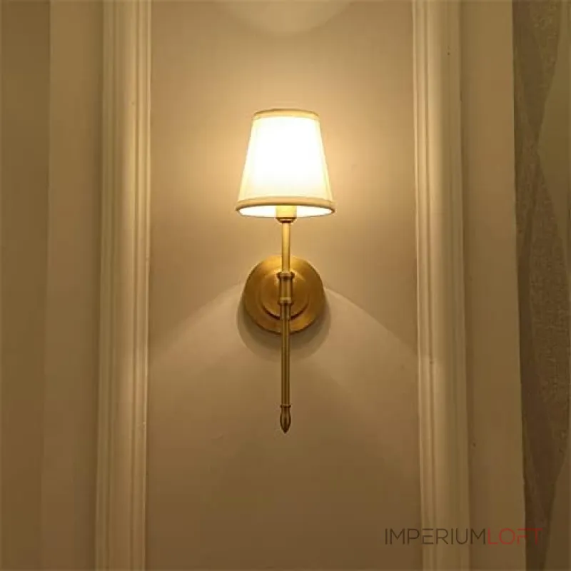 Настенный светильник Delight Collection Wall lamp MT8865-1WL brass Настенный светильник Delight Collection Wall lamp MT8865-1WL brass