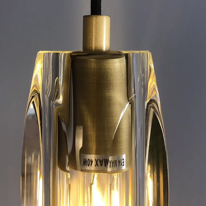 Подвесной светильник Delight Collection MT8851 MT8851-1H bronze/clear Подвесной светильник Delight Collection MT8851 MT8851-1H bronze/clear