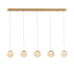 Подвесной светильник Delight Collection MD25030003-5B gold/clear