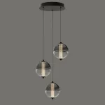 Подвесной светильник Delight Collection MD24022079 MD24022079-3A black/smoky