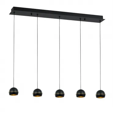 Подвесной светильник Delight Collection MD21001034 MD21001034-5B black/gold