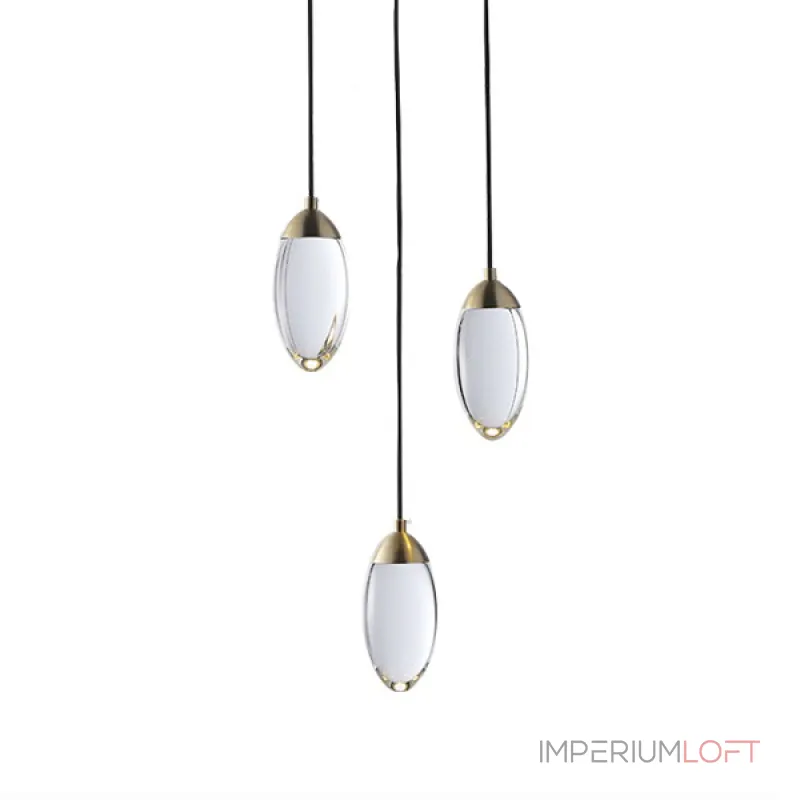 Подвесной светильник Delight Collection Celestial MT8848-3H brass