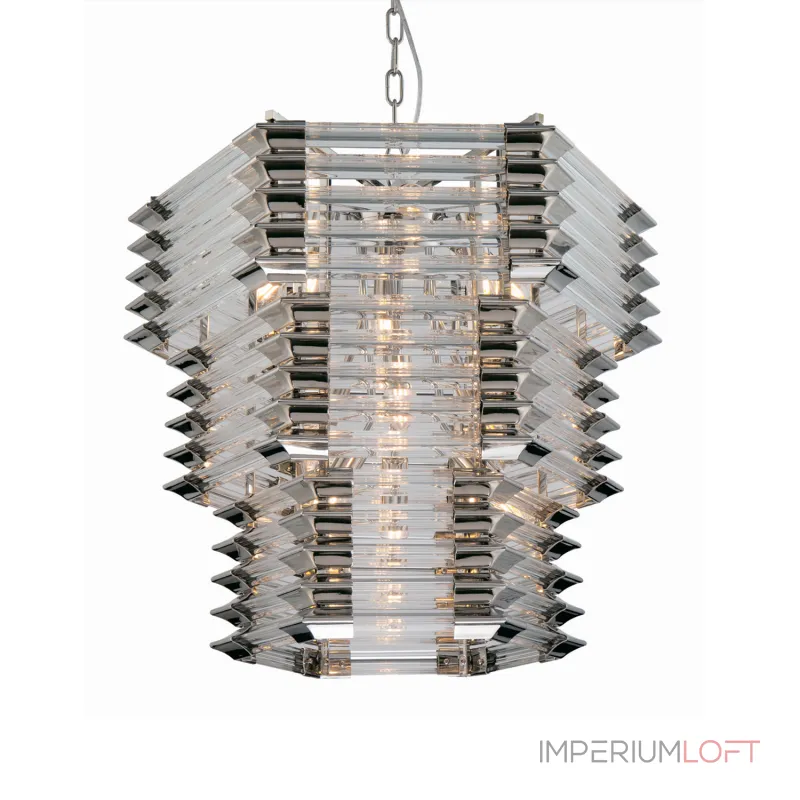 Подвесная люстра Delight Collection Wren KG0970P-12 nickel