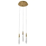 Светильник подвесной Delight Collection OD2438 OD2438-3 gold/clear от ImperiumLoft