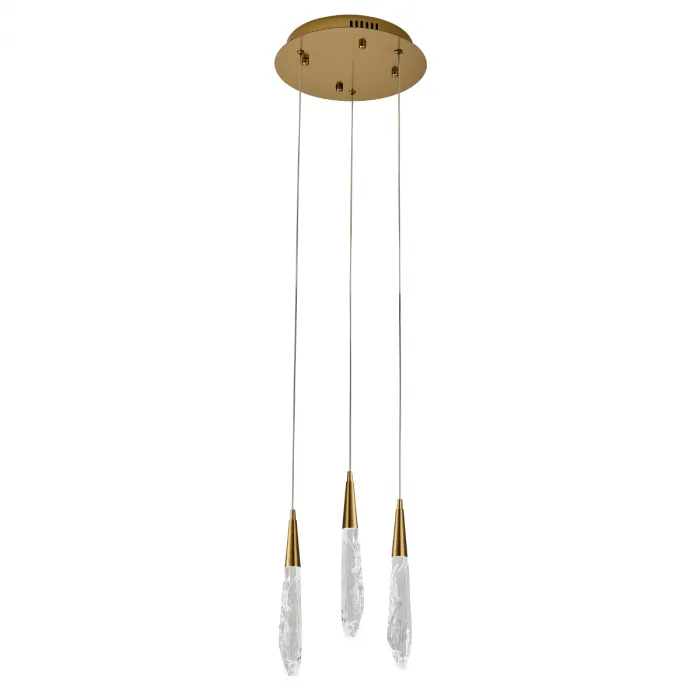 Светильник подвесной Delight Collection OD2438 OD2438-3 gold/clear от ImperiumLoft