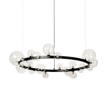 Подвесная люстра Delight Collection Art Deco Bubble 8828P/L black/clear