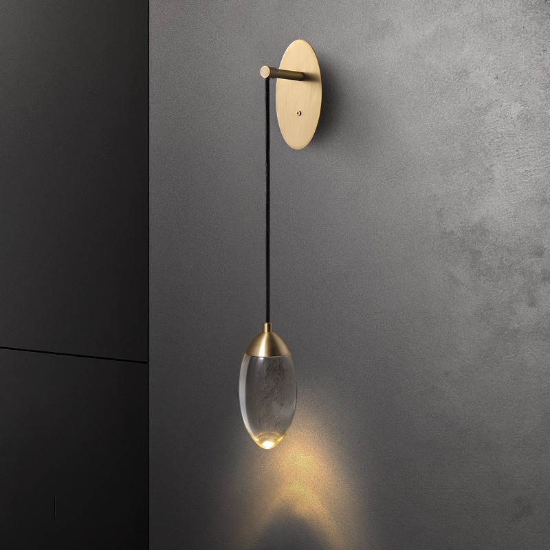 Настенный светильник Delight Collection Celestial MT8847-1W brass
