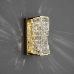 Настенный светильник Delight Collection Glissando 6005W/S gold/clear от ImperiumLoft