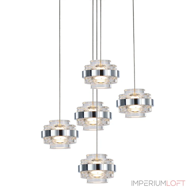 Подвесной светильник Delight Collection Indiana MD22030002-5A chrome/clear