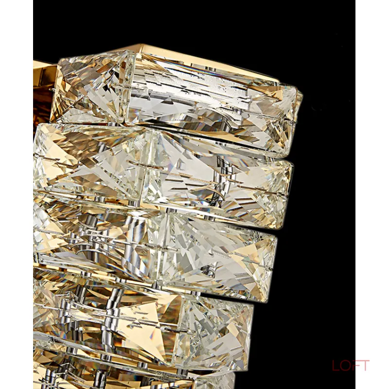 Настенный светильник Delight Collection Glissando 6005W/S gold/clear Настенный светильник Delight Collection Glissando 6005W/S gold/clear