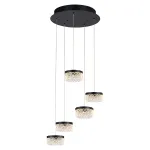 Подвесной светильник Delight Collection Diamond cut MD21020075-5A matt black