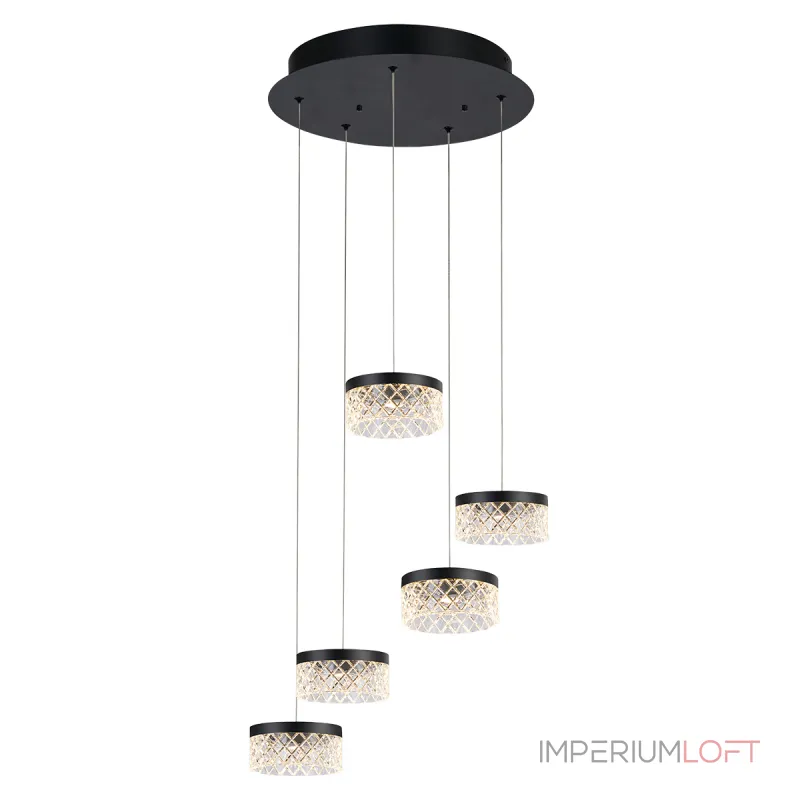 Подвесной светильник Delight Collection Diamond cut MD21020075-5A matt black