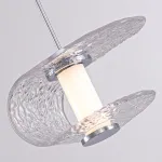 Подвесной светильник Delight Collection MD24020901 MD24020901-1A chrome/clear