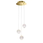 Подвесной светильник Delight Collection Elliot Diamante MD20001012-3A gold