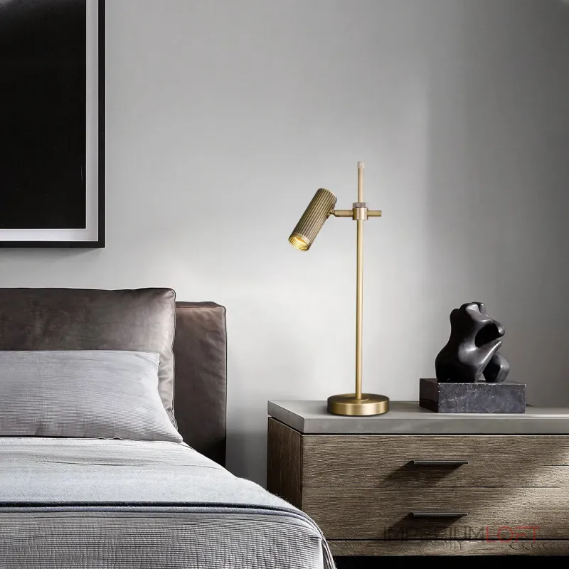 Настольная лампа Delight Collection Table lamp MT8906-1T antique brass Настольная лампа Delight Collection Table lamp MT8906-1T antique brass