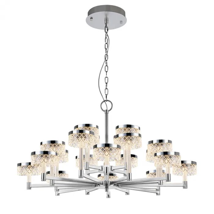 Люстра Delight Collection Diamond cut MD21020075-20A chrome от ImperiumLoft