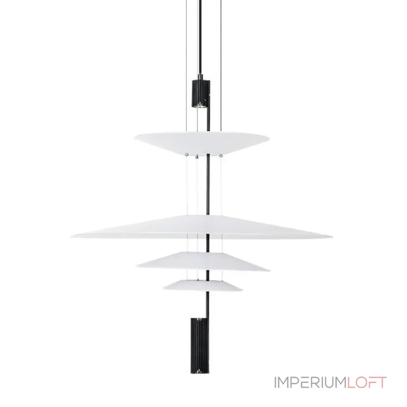 Подвесной светильник Delight Collection 9221P 9221P/4(L) black/white Подвесной светильник Delight Collection 9221P 9221P/4(L) black/white