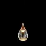 Подвесной светильник Delight Collection Stilla MD24001004-1A copper/clear
