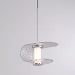 Подвесной светильник Delight Collection MD24020901 MD24020901-1A chrome/clear