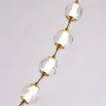 Подвесной светильник Delight Collection OD2437A-16 brass/clear