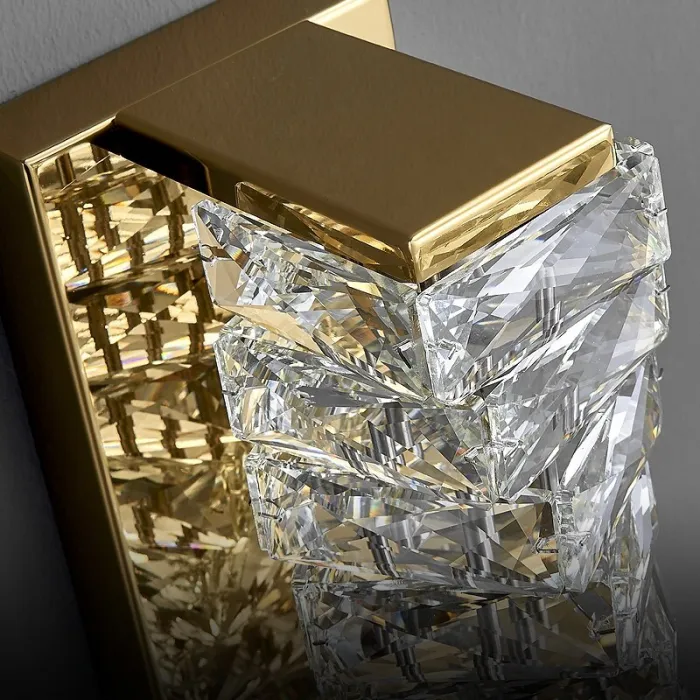 Настенный светильник Delight Collection Glissando 6005W/S gold/clear от ImperiumLoft