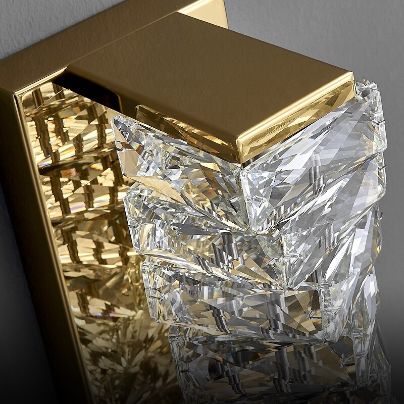 Настенный светильник Delight Collection Glissando 6005W/S gold/clear Настенный светильник Delight Collection Glissando 6005W/S gold/clear