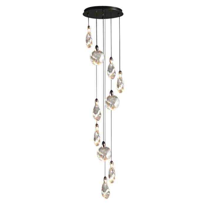 Светильник подвесной Delight Collection Colvin MT9176-10H pearl black от ImperiumLoft