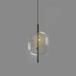 Подвесной светильник Delight Collection 10018P 10018P/1 black/clear