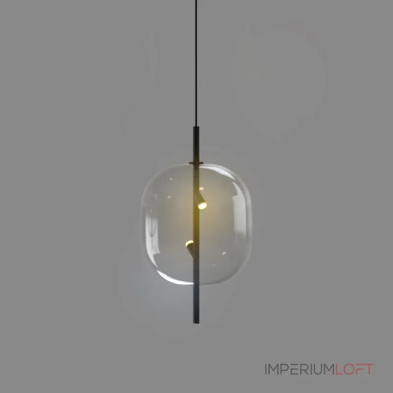 Подвесной светильник Delight Collection 10018P 10018P/1 black/clear