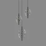 Подвесной светильник Delight Collection 10018P 10018P/1 black/clear