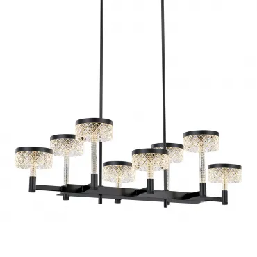 Люстра на штанге Delight Collection Diamond cut MD21020075-8B matt black