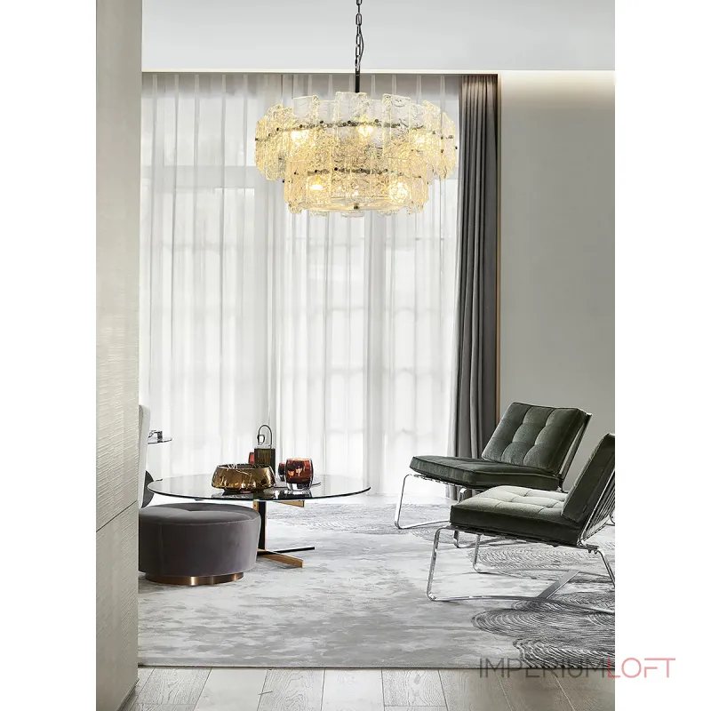 Подвесная люстра Delight Collection BRCH9161 BRCH9161WG nickel