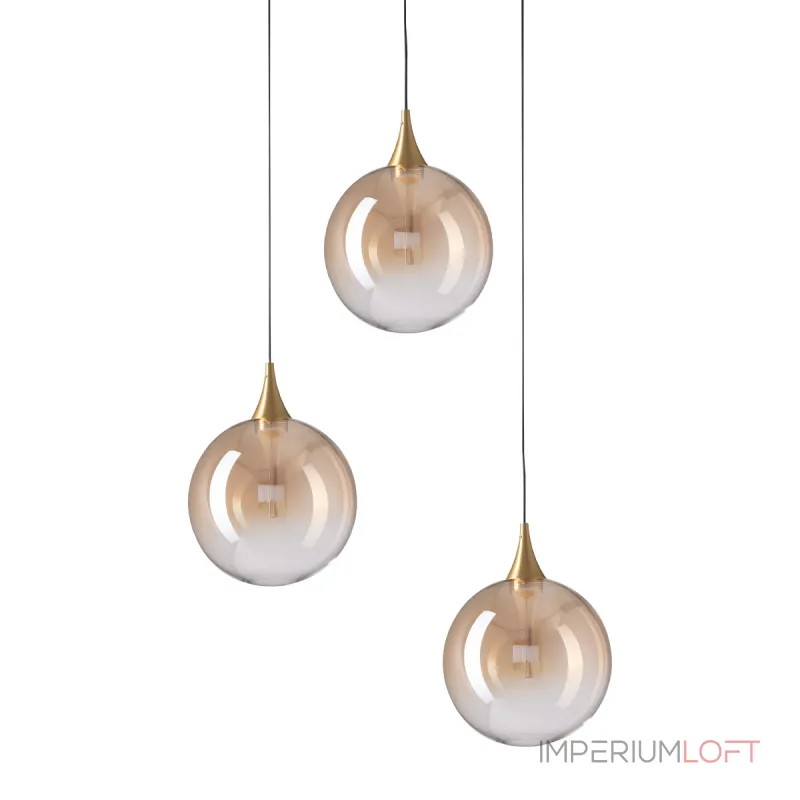 Подвесной светильник Delight Collection MD23001045 MD23001045H-3A brass/champagne