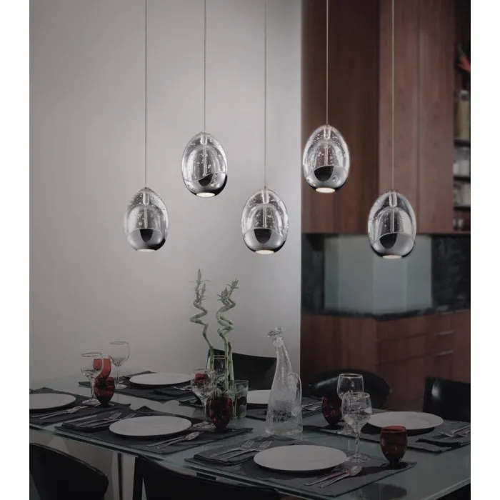 Подвесной светильник Delight Collection Terrene MD13003023-5B chrome от ImperiumLoft