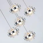 Подвесной светильник Delight Collection Indiana MD22030002-5A chrome/clear