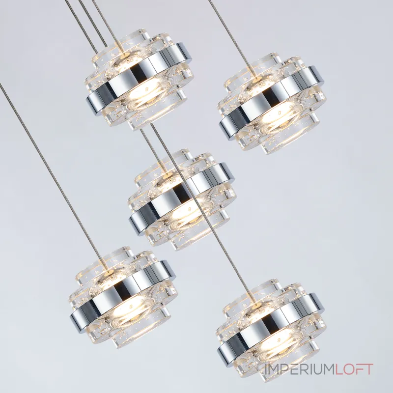Подвесной светильник Delight Collection Indiana MD22030002-5A chrome/clear