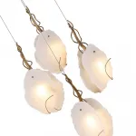 Светильник подвесной Delight Collection RP168421 RP168421-4 brass от ImperiumLoft