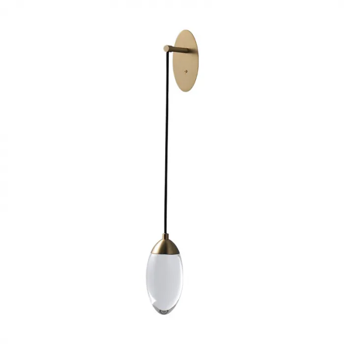 Настенный светильник Delight Collection Celestial MT8847-1W brass от ImperiumLoft