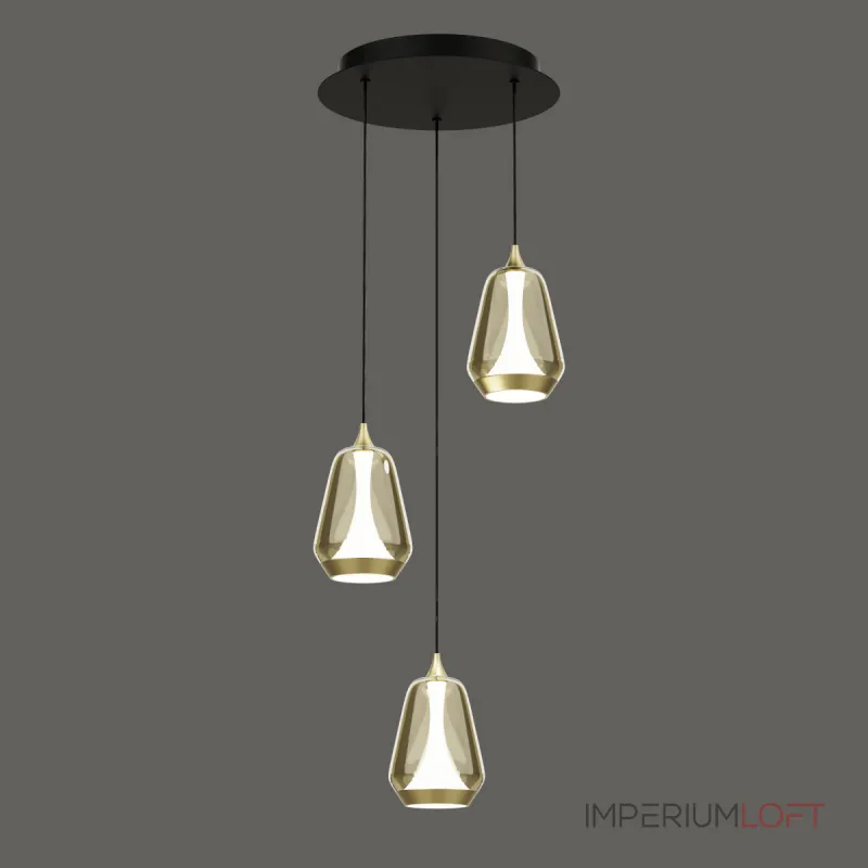 Подвесной светильник Delight Collection MD24001011 MD24001011-3A brass/champagne