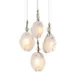 Светильник подвесной Delight Collection RP168421 RP168421-4 brass от ImperiumLoft