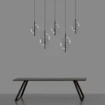 Подвесной светильник Delight Collection 10018P 10018P/1 black/clear