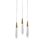Светильник подвесной Delight Collection OD2438 OD2438-3 gold/clear от ImperiumLoft