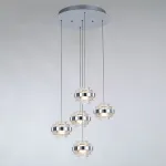 Подвесной светильник Delight Collection Indiana MD22030002-5A chrome/clear