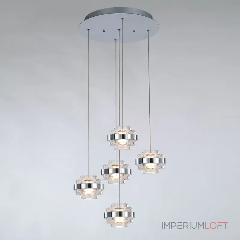 Подвесной светильник Delight Collection Indiana MD22030002-5A chrome/clear