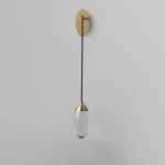 Настенный светильник Delight Collection Celestial MT8847-1W brass от ImperiumLoft