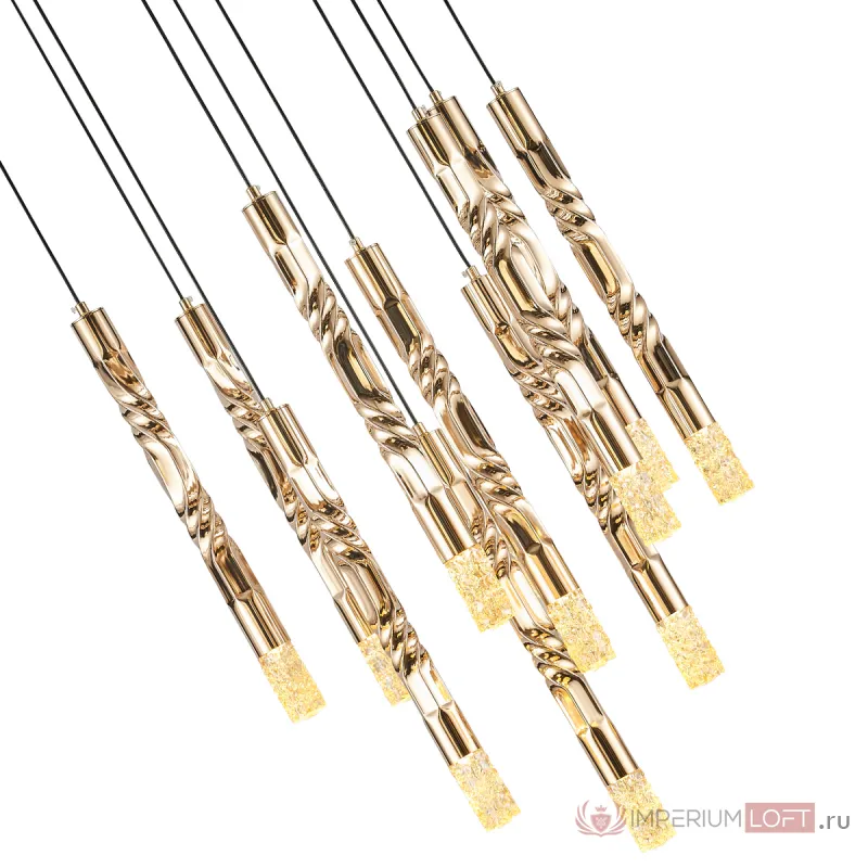 Подвесной светильник Delight Collection OM2365 OM2365-F10 gold от ImperiumLoft