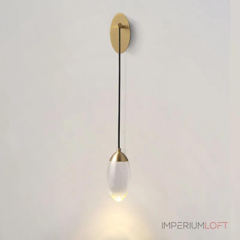 Настенный светильник Delight Collection Celestial MT8847-1W brass