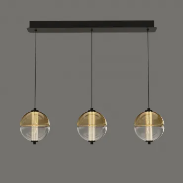 Подвесной светильник Delight Collection MD24022079 MD24022079-3B black/amber