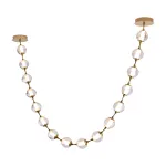 Подвесной светильник Delight Collection OD2437A-16 brass/clear