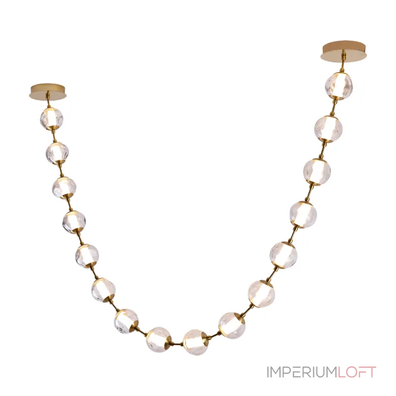 Подвесной светильник Delight Collection OD2437A-16 brass/clear